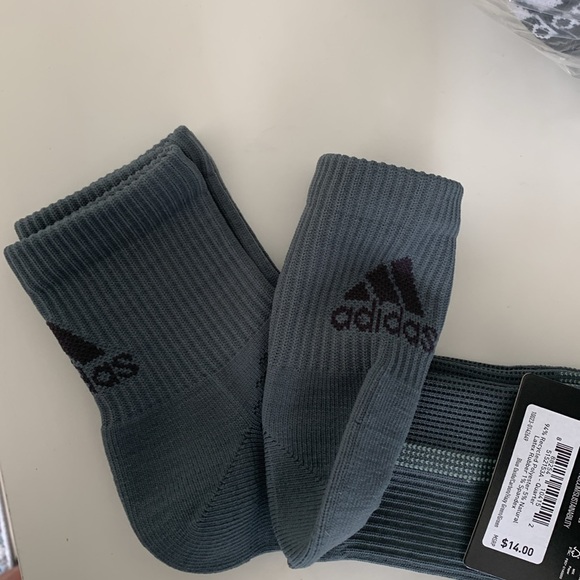 Adidas performance quarter socks 2pair - Picture 4 of 6